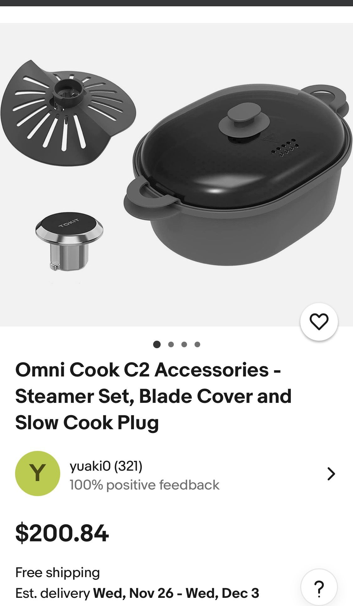 Omni Cook Steamer Set