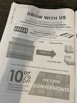 Baby Crib With Changer 5-1