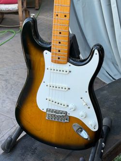 Fender 1994 40th Anniversary 1954 reissue Stratocaster.  Mint condition
