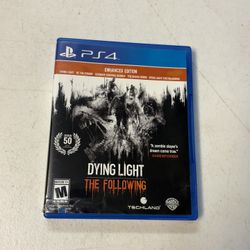 Sony PlayStation 4 Dying Light The Following Enchanted Edition game