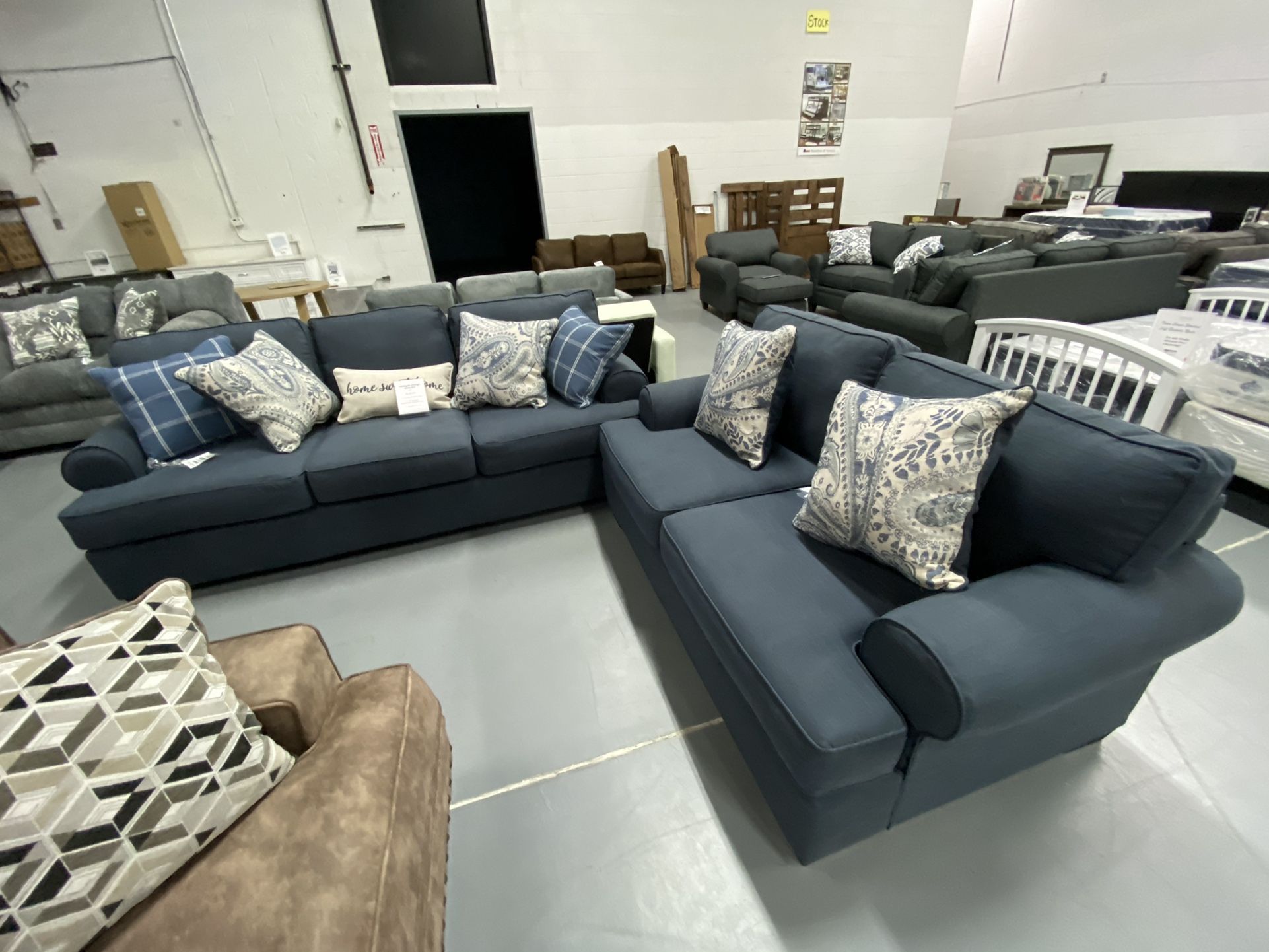 Best Deals On New Sofas And Sectionals - 90 Days Same As Cash - $52 Down Ask Eli Today