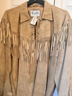 Vintage Men’s Med. Fringe Pullover Never Worn