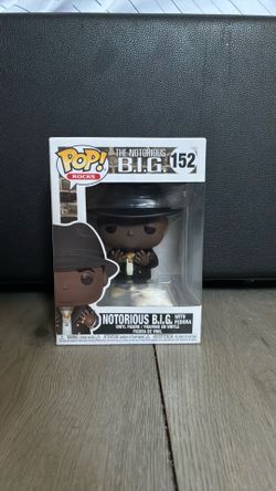 Notorious biggie with Fedora Funko pop Notorious biggie with Fedora Funko pop