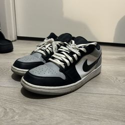 Jordan 1 Low black/grey/white