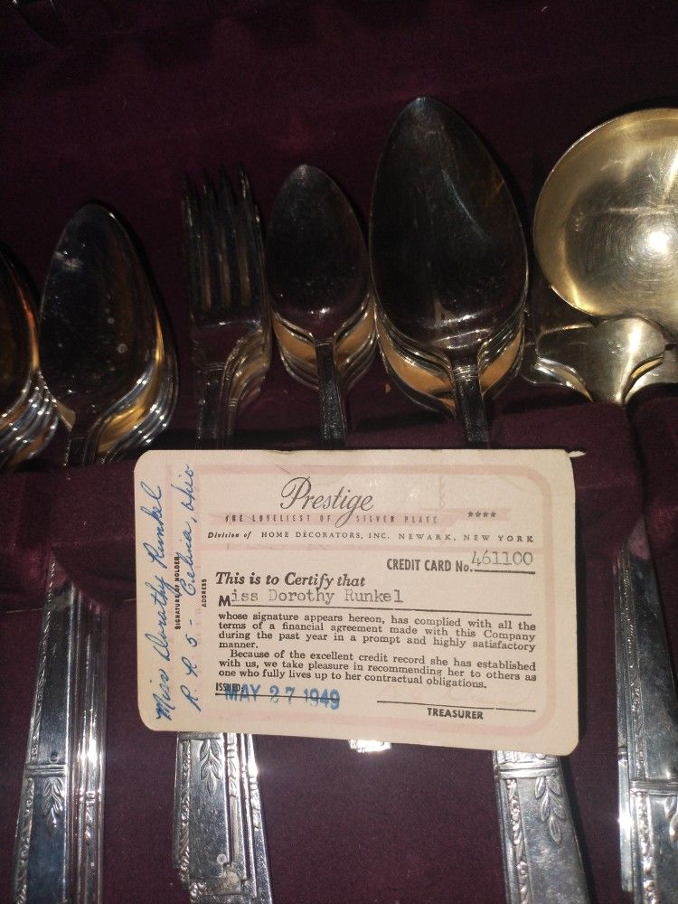 Silverware Complete Set