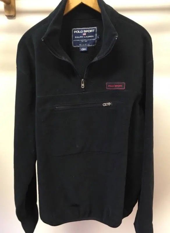 Vintage Polo Sport Fleece Jacket