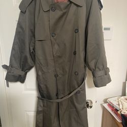 London Fog Mens Trench Coat 
