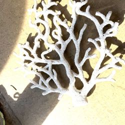 Faux Coral Wall Decor