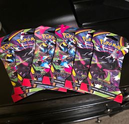 Pokémon TCG Mega Evolution Pitch Black Booster Packs x6