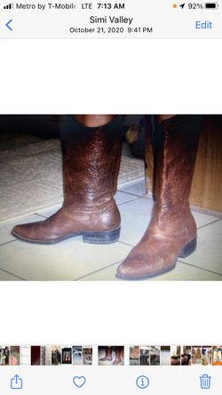 Pigskin Riding Boots