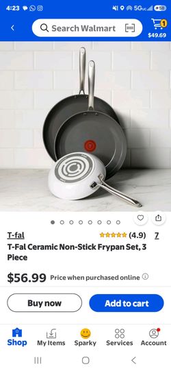 TFal Non stick pans 3pcs Set
