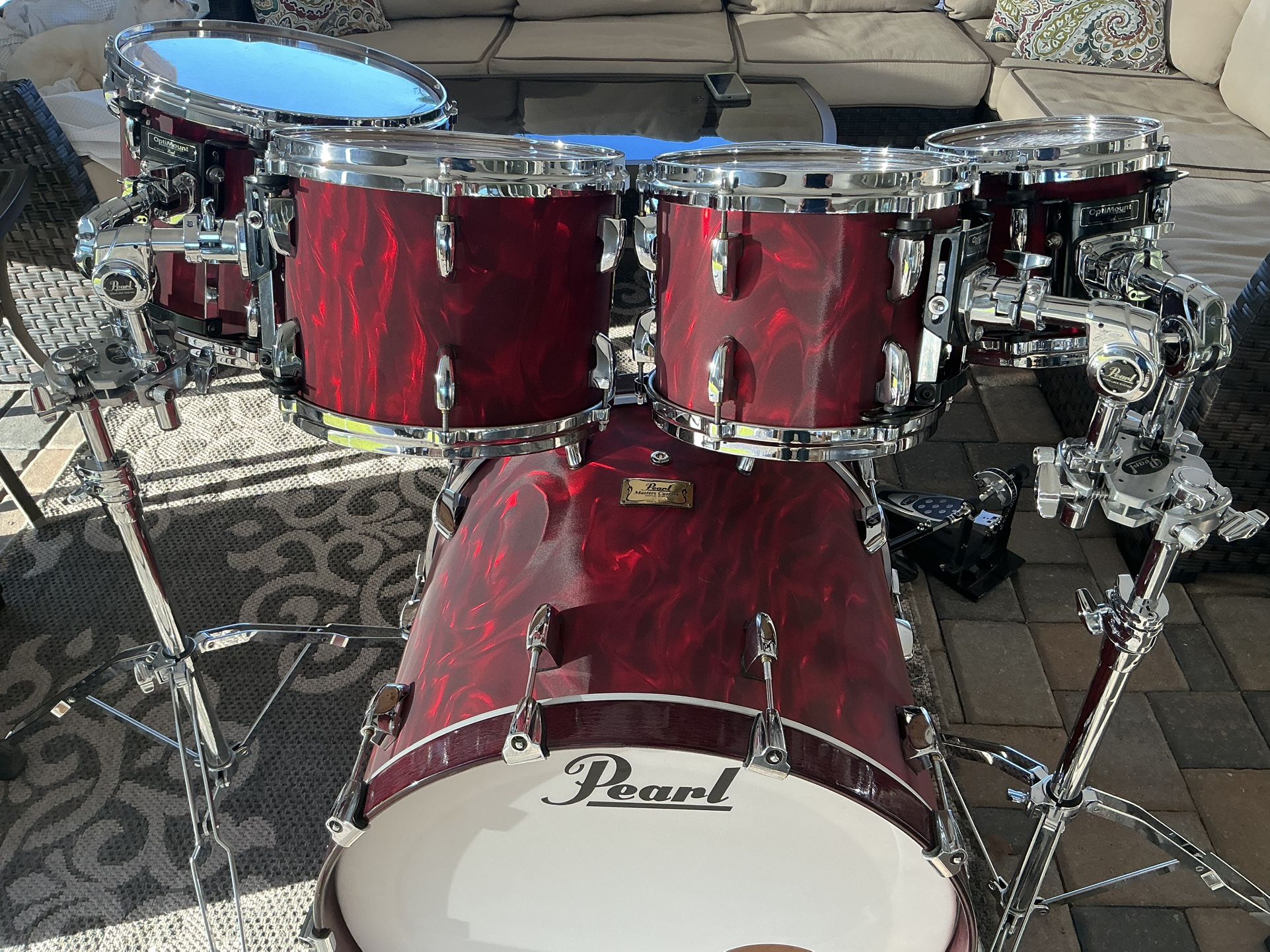 Pearl Masters Custom MMX Drums