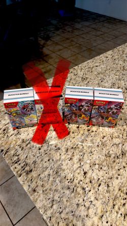 Pokémon Booster Bundles Sealed