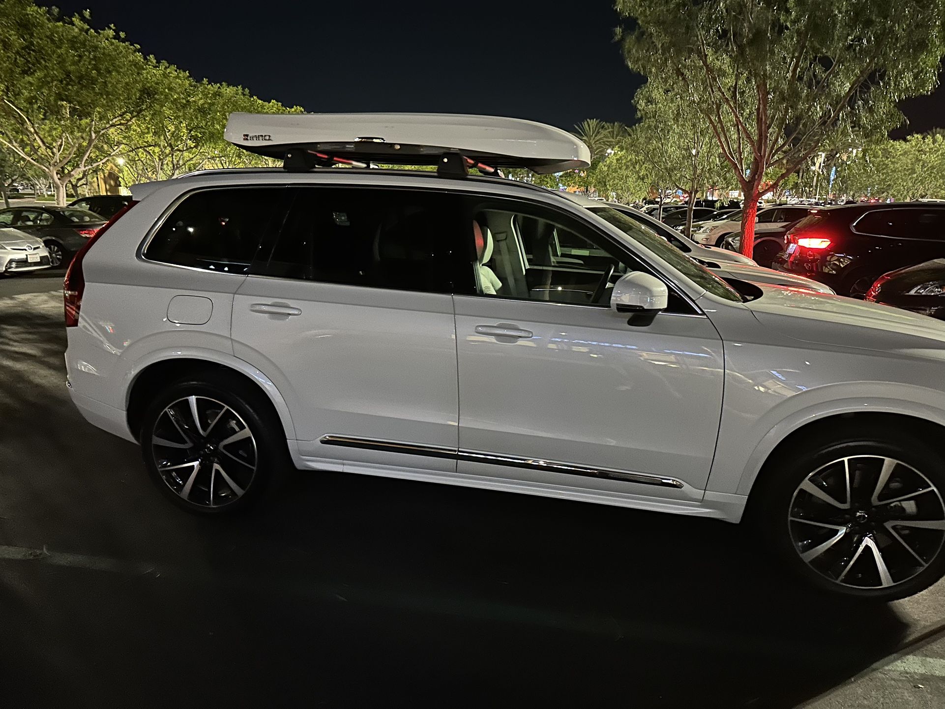 Brand New Inno Wedge White Roof Cargo Box - For Car Or SUV