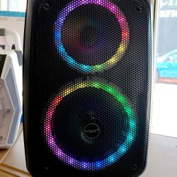 Speaker Bluetooth Karaoke Woofer 8" Y 6" Micrófono Control Remoto USB SD Card FM Radio Inlambrico Excelente Sonido 
