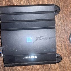 alpine mono power amplifier mrx m50