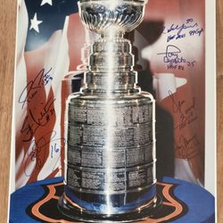 SIGNED STANLEY CUP PHOTOS!