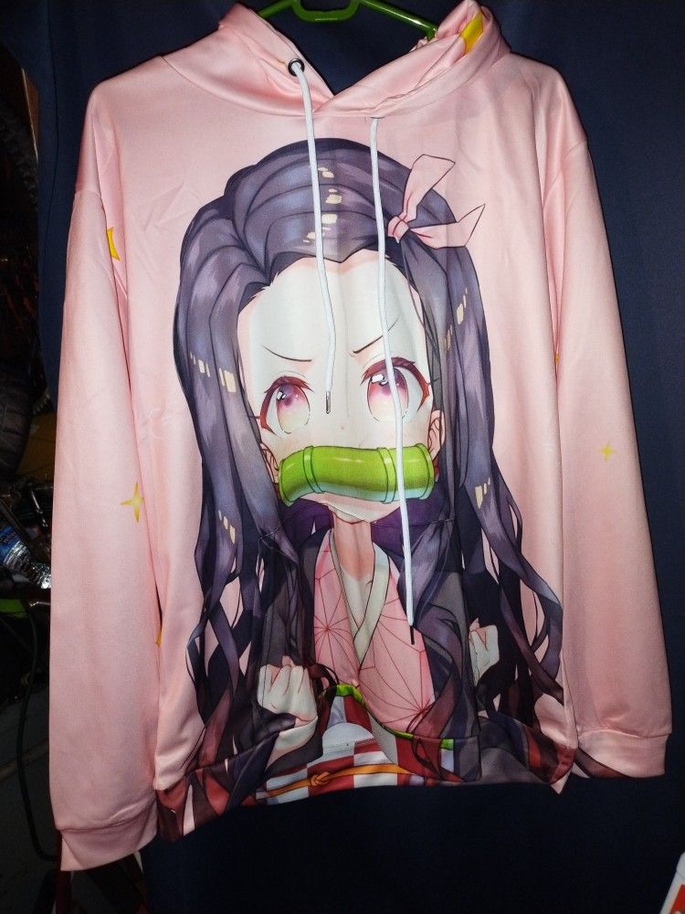 YueSuo Anime Slayer Hoodie Large