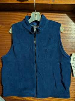 New with Tags Alpine Tek Fleece Vest -- Large