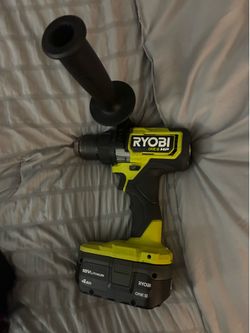 Ryobi 1/2 hammer drill/4ah battery