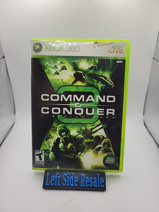 Command & Conquer 3: Tiberium Wars ( Microsoft Xbox 360 ) - Missing Manual -
