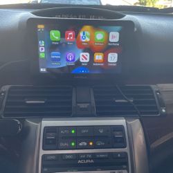 Portable Wireless CarPlay and Android Auto Car Radio Stereo,7 inch IPS Touchscreen Bluetooth Hands Free Call, Mirror Link/GPS/Siri for All Vehicle&Tru