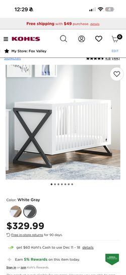 Storkcraft Equinox 3-in-1 Convertible Crib