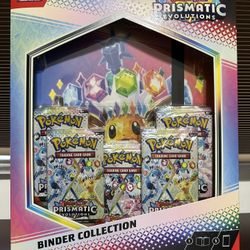 Pokemon Prismatic Evolutions Binder Collection - Factory Sealed