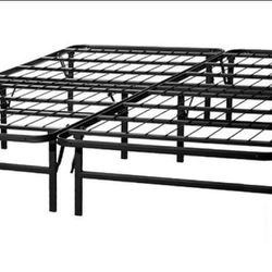 Foldable Queen Box spring Metal Frame