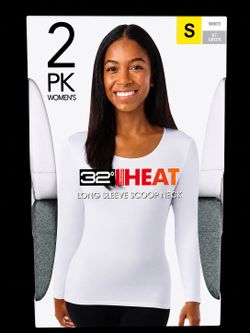 32° Heat Women’s Base Layer Long Sleeve Tops – New – Multiple Sizes Available