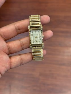 Bulova Vintage Mens His Excellency 10K Gold Filled rare winding watch