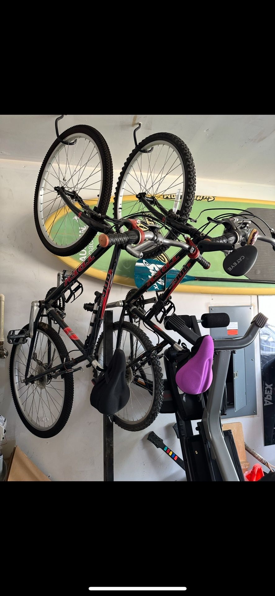 A Pair Of Trek 800 Sport Bikes