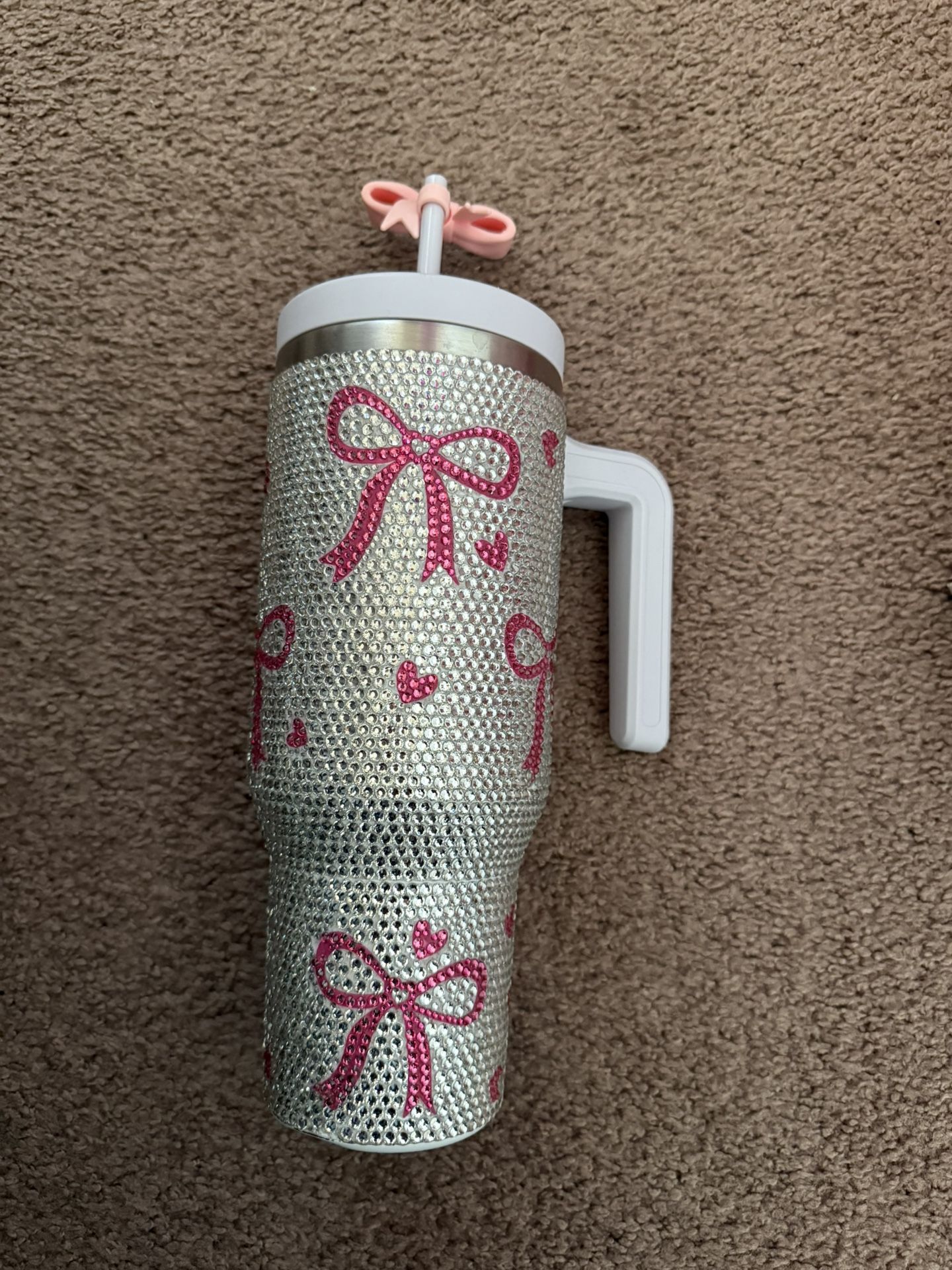 Hydrapeak Rhinestone Bow Tumbler