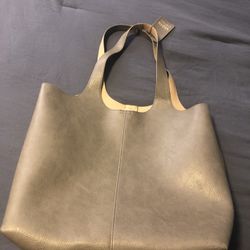 GREY MADISKN WEST TOTE BAG