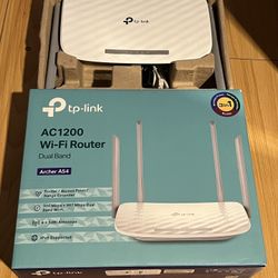 AC1200 Wi-Fi Router Dual Band Gaming Streaming 