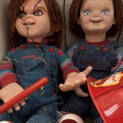 Horror Funko Pops + Chucky Dolls Bundle – Rare + Vaulted
