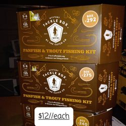 Mystery Tackle Box Trout & Panfish Kit

