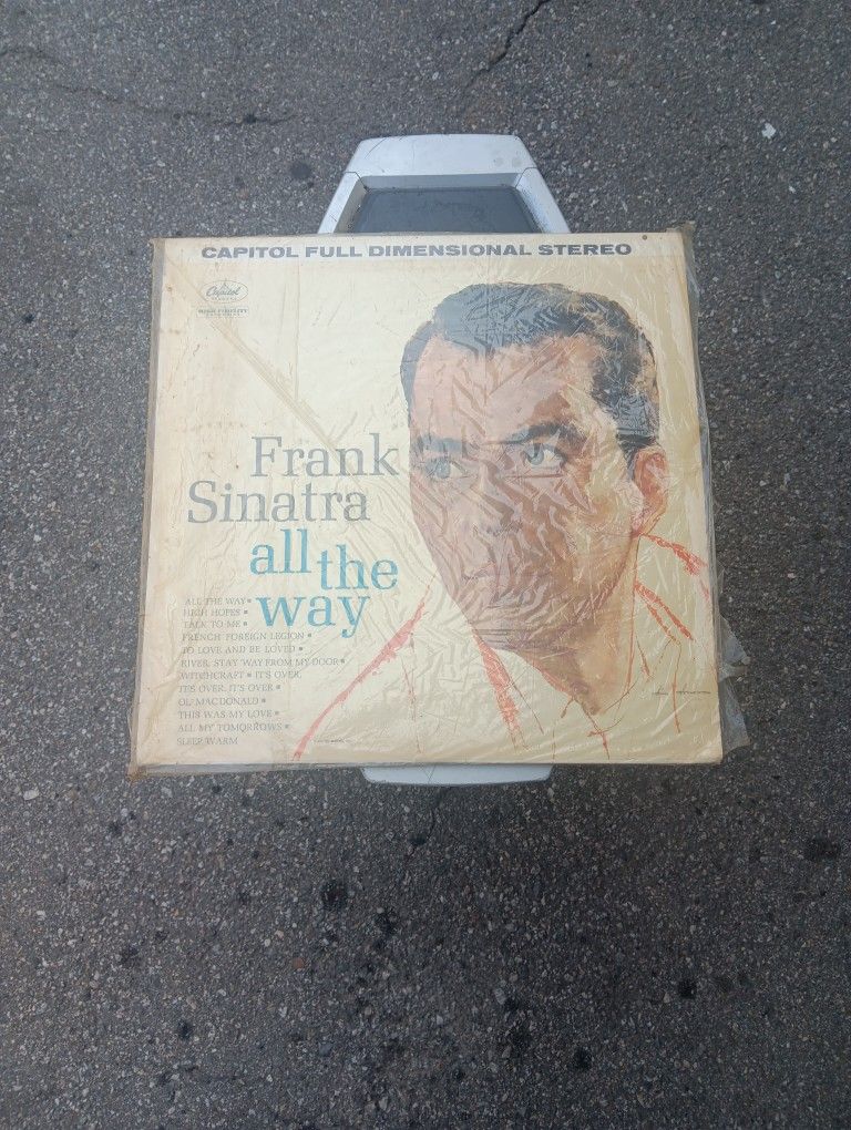 Frank Sinatra Record Album 