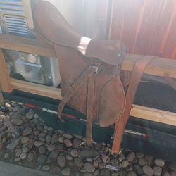 Antique Horse Saddles 