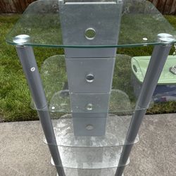 Entertainment Center And Walk Hanging Picture For Sale..