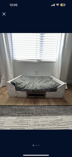 Custom Name Chalkboard Name Dog Bed 