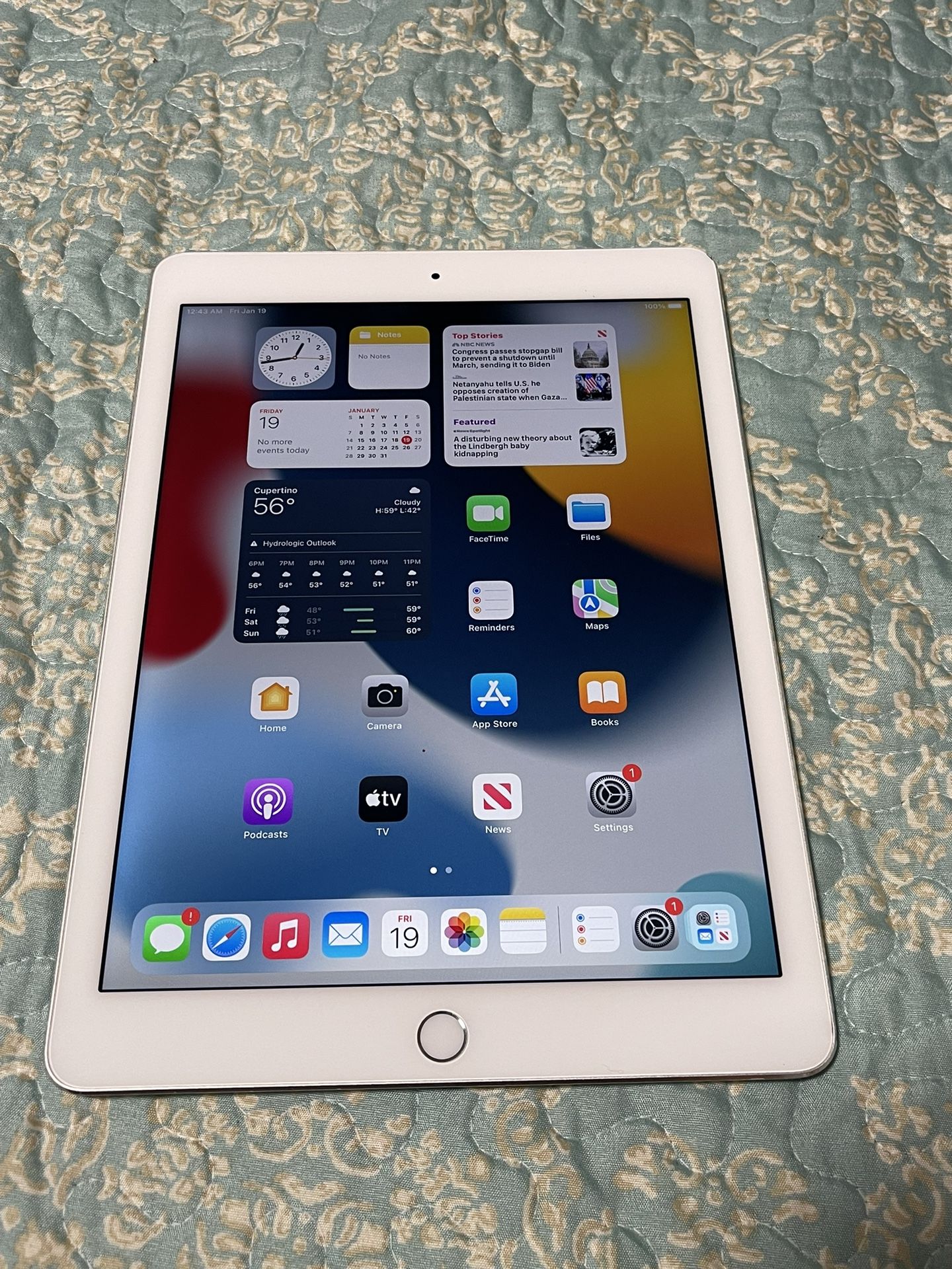 iPad Air 2 64gb WiFi Only Excellent For Kids Or Just Browse The Internet In Very Good Condition 