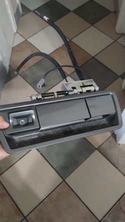 Door handle tailgate