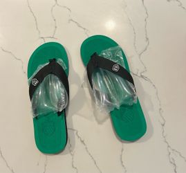 K-Swiss Green Flip Flops Sandals