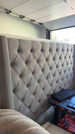 California king bed, with adjustable boxspring