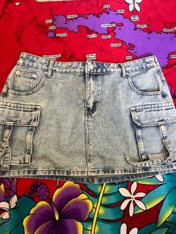 Denium skirt