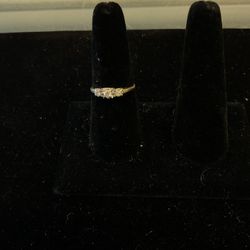 10k Yellow Gold Engagement Ring 39373-3