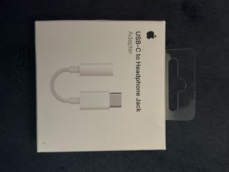 Apple USB-C to Headphone Jack Adapter NEW and UNOPENED