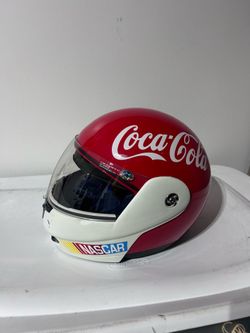 Vintage NASCAR Coca-Cola Racing Family Helmet Full Size
