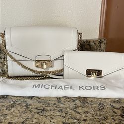 Authentic Michael Kors Handbag And Wallet